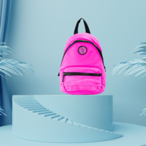 Marc Jacobs Small Neon Fuchsia Nylon Backpack
